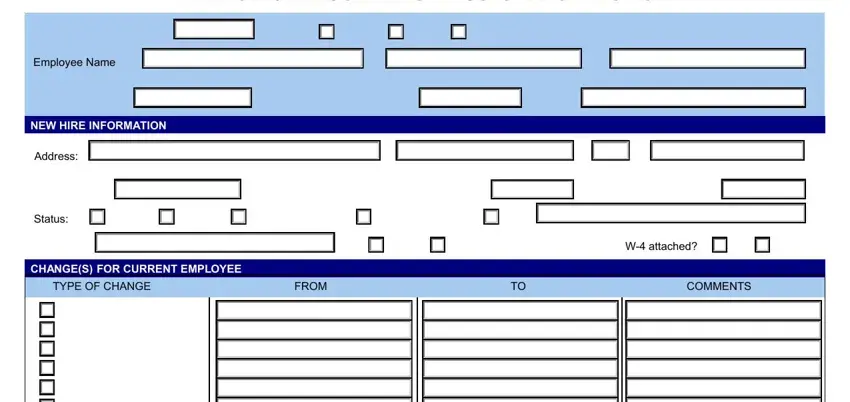 The right way to prepare payroll change notice form template part 1