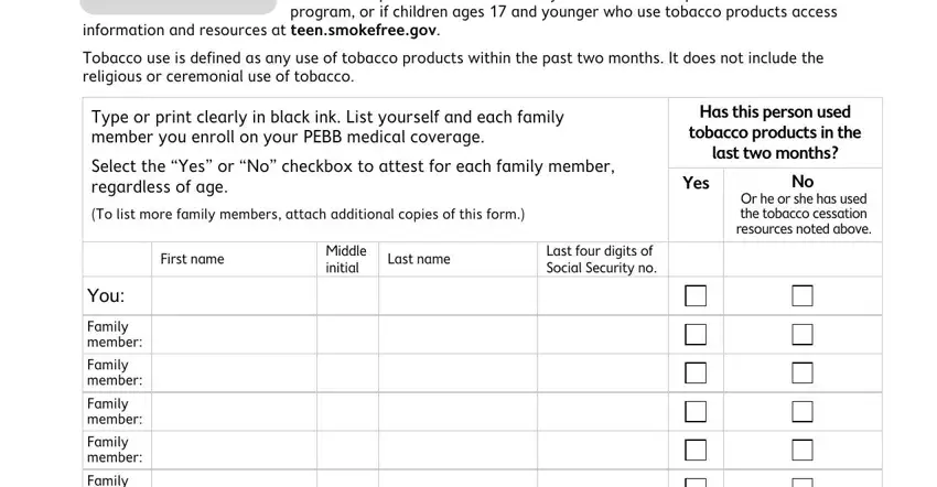 Part no. 1 for filling out Form Hca 50 224