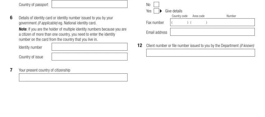 Filling out part 2 in 1022 form filled sample