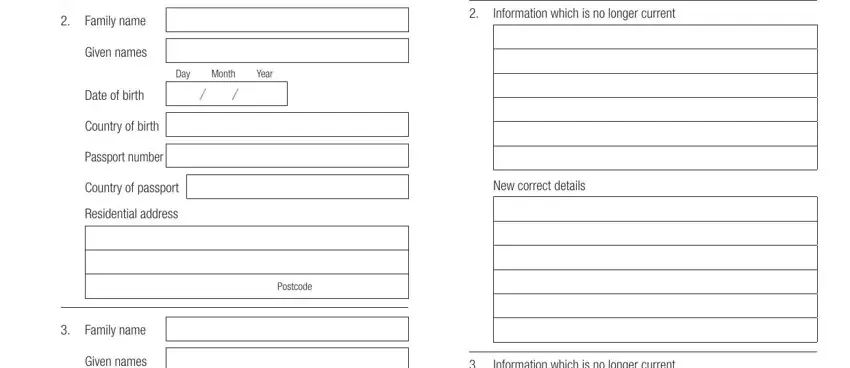 Writing segment 4 in 1022 form filled sample