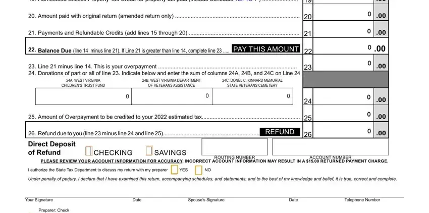 wv state tax form 2020 completion process described (step 5)