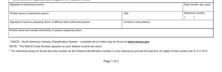 Guidelines on how to fill out Form 103 Short part 2