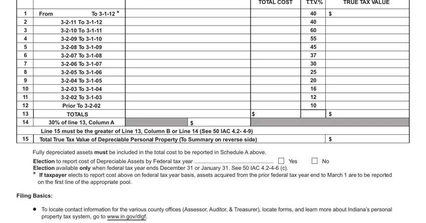 The best ways to complete Form 103 Short step 3