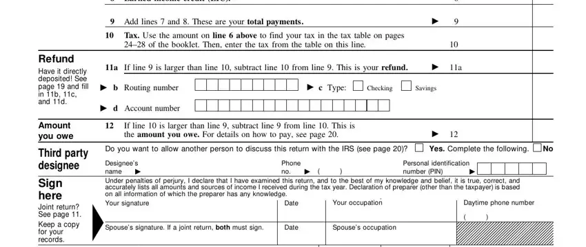 Form 1040Ez ≡ Fill Out Printable PDF Forms Online