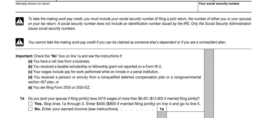 Department of the Treasury, CAUTION, and Important Check the No box on line of irs form 1040a
