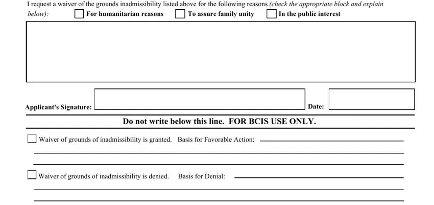 Form I 602 completion process clarified (part 2)