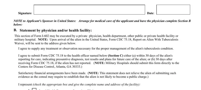 Form I 602 completion process explained (step 3)