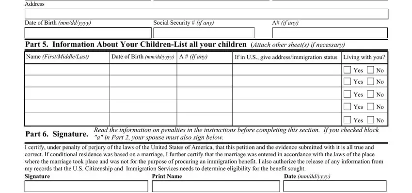 Form I 751 ≡ Fill Out Printable Pdf Forms Online 0610