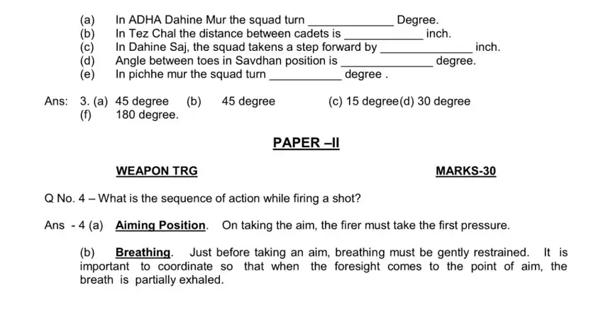 Filling out section 1 in ncc b certificate exam question paper 2020 pdf
