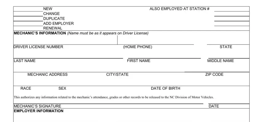 310 form completion process detailed (stage 1)