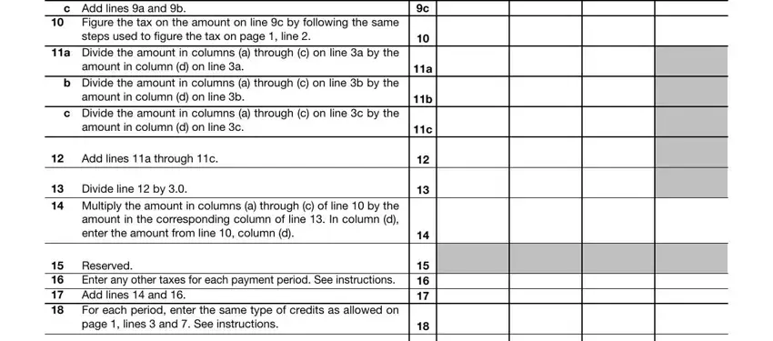 Figure the tax on the amount on, Add lines a through c, and a b c of form 1120 payment voucher