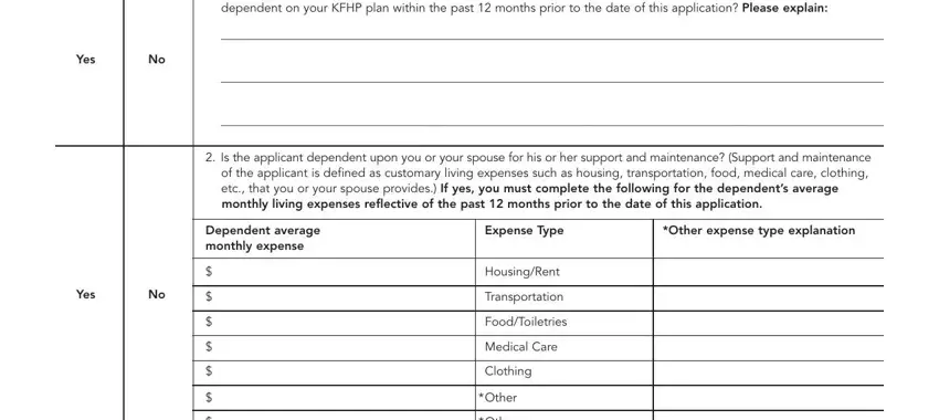 The best ways to fill out kaiser disabled dependent portion 3