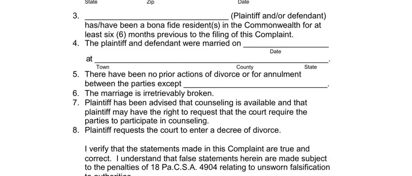 Best ways to prepare printable divorce papers pennsylvania portion 2