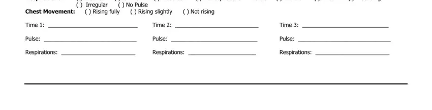 Step no. 3 in submitting lifeguard accident report form