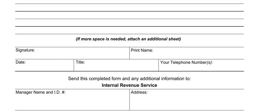 Tips to fill in form 12009 irs stage 2