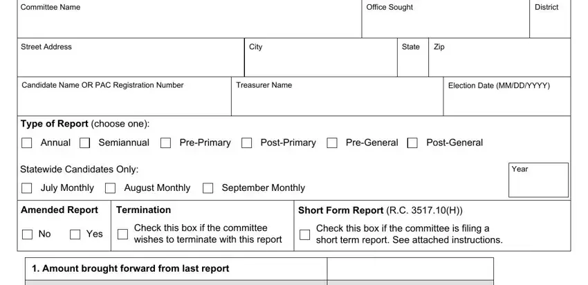 ohio campaign finance forms writing process shown (part 1)