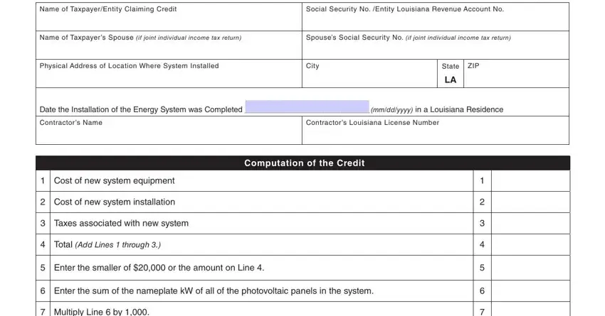 Find out how to prepare la energy credit part 4