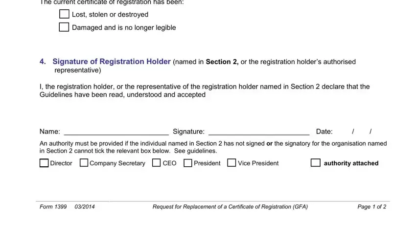Best ways to fill in form 1399 help step 2