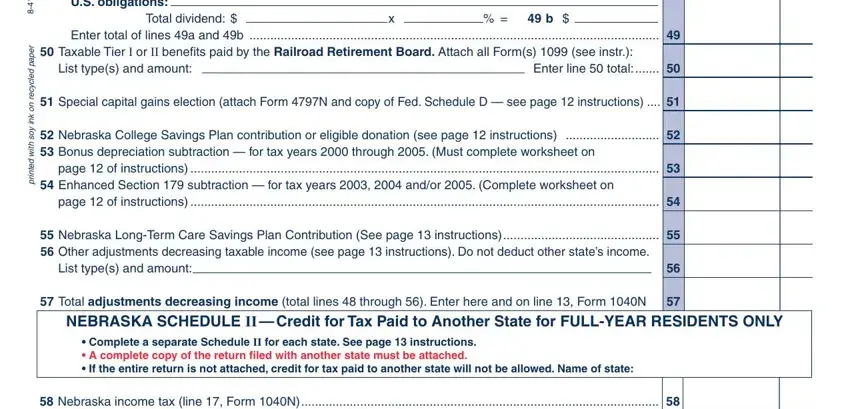 Nebraska Form 1040N ≡ Fill Out Printable PDF Forms Online