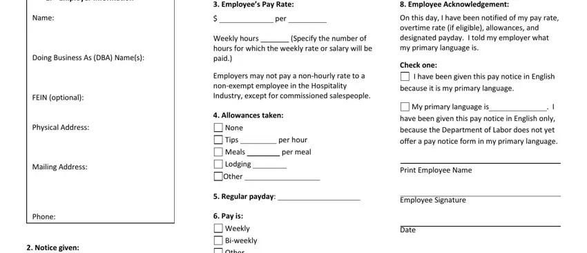 Filling out segment 1 in ls 56 form