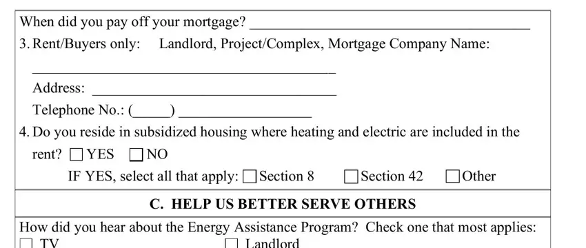 Do you reside in subsidized, Other, and C HELP US BETTER SERVE OTHERS in nevada energy assistance las vegas