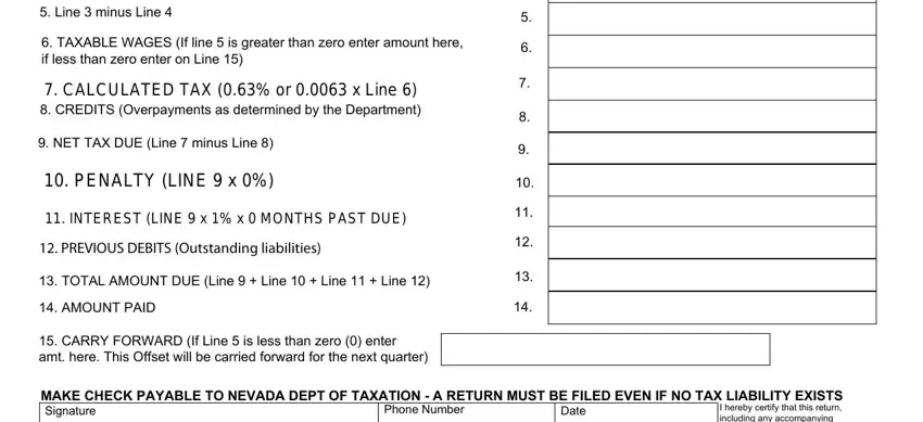Nevada Modified Tax Return Form conclusion process clarified (part 2)