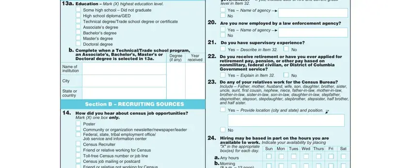 census form bc completion process clarified (portion 5)