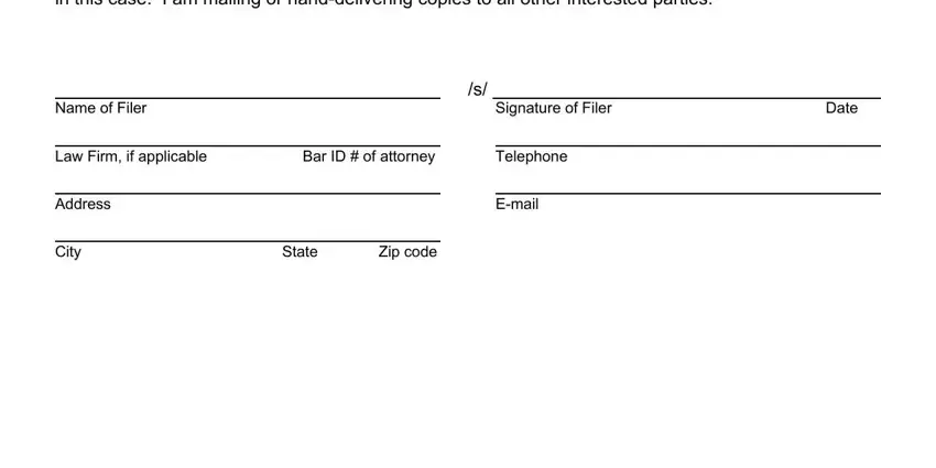 s Signature of Filer, Date, and Circuit Court I am electronically inside nh courts forms