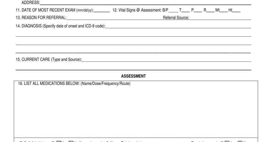 The right way to fill in dma 9052 form step 2