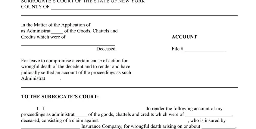 New York Form Wd 3 writing process clarified (stage 1)