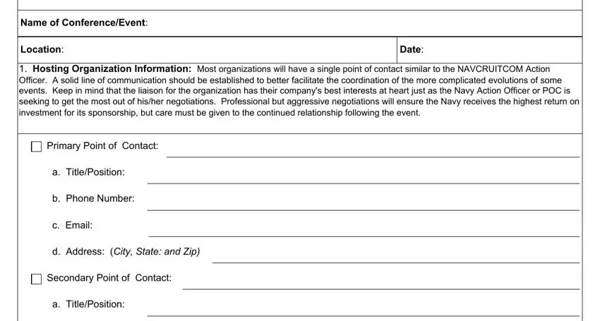 Ways to fill out Form Navcruit 1100 50 stage 1