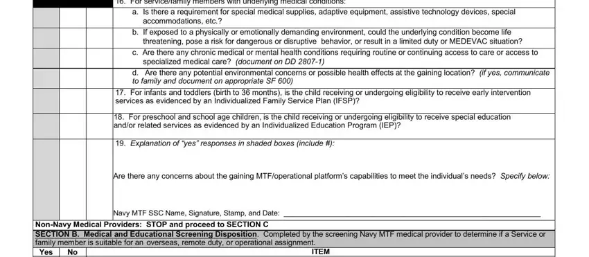 Writing section 3 of navmed 1300 1 pdf fillable
