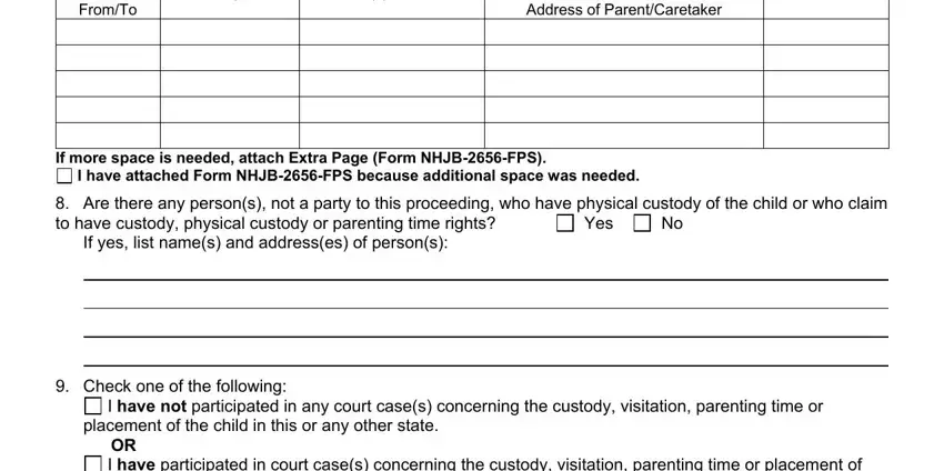 Part no. 4 of filling out Form Nhjb 2024 F