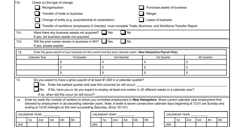 A way to fill out Nhes 0037 Form stage 4
