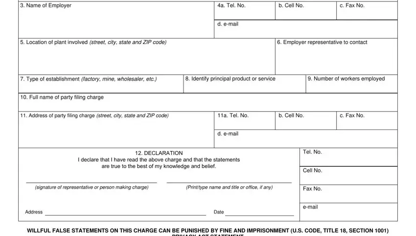 Tips on how to fill out form 508 nlrb step 2