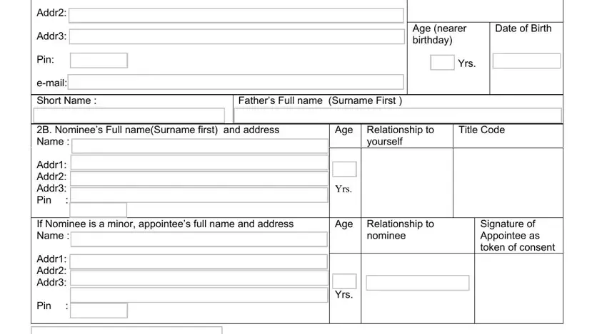 Filling in segment 2 in lic form 300 rev 2020 pdf download english