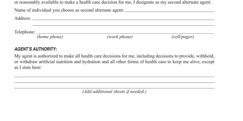 advance health care directive form 3 1 writing process detailed (part 3)