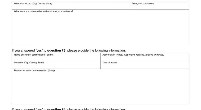 Ways to fill out Endorser part 4