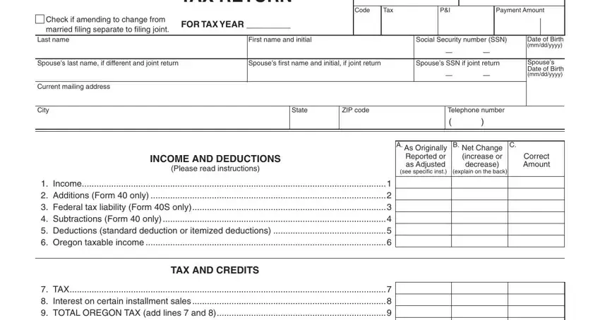 oregon tax 40x conclusion process detailed (step 1)