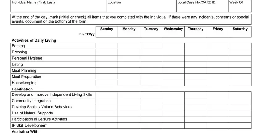 Filling out section 1 in form 4122 april 2014 e