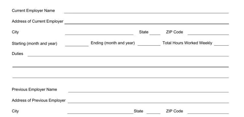 Writing section 5 of Form 445104