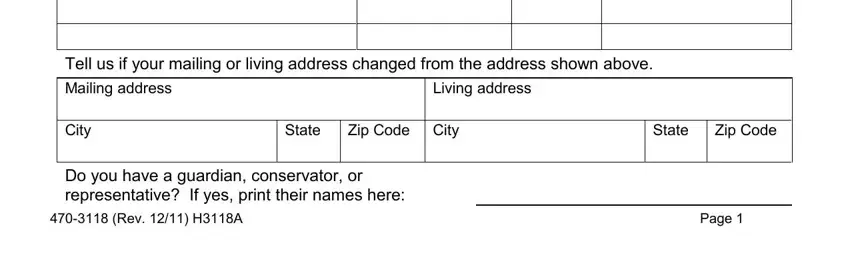 Filling out segment 2 in iowa dhs forms