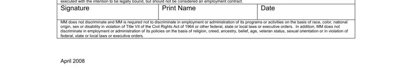April, Date, and MM does not discriminate and MM is of maggie employment form get