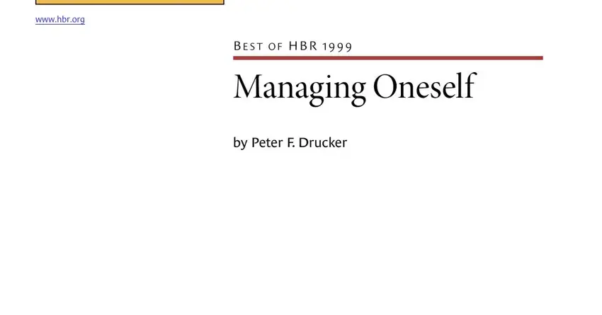 peter drucker managing oneself pdf completion process clarified (step 1)