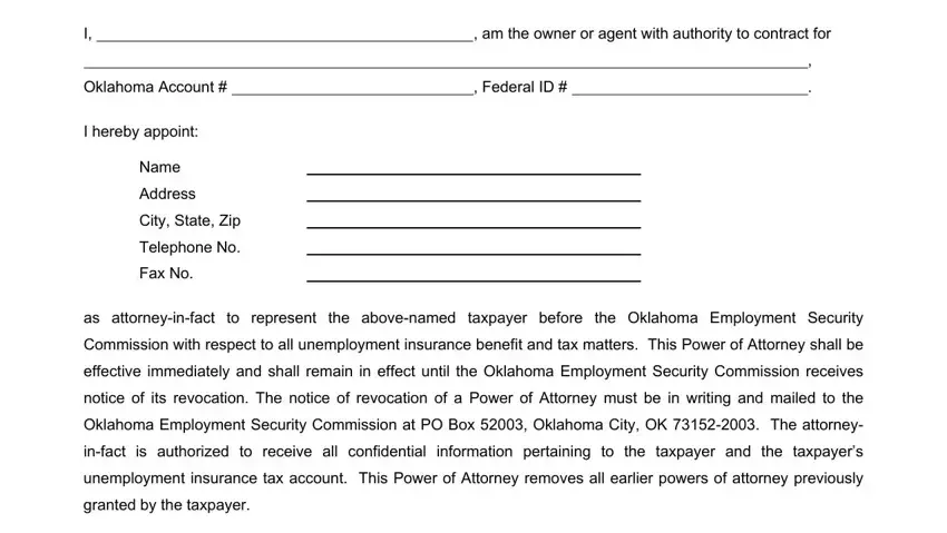 The right way to prepare Form Oes 190 step 1