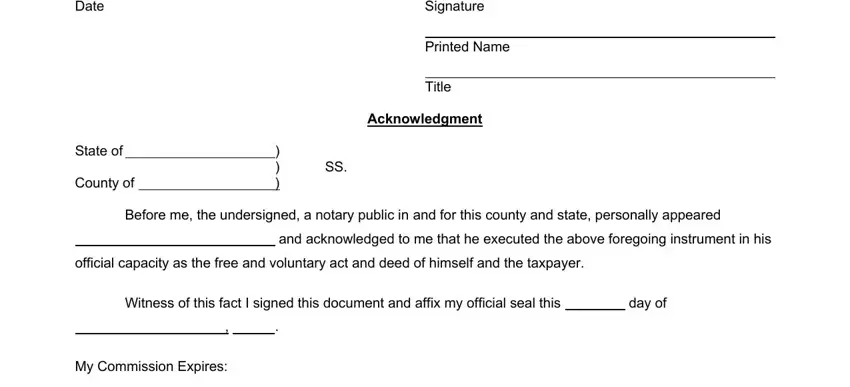 Part number 2 in filling in Form Oes 190