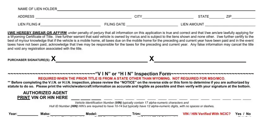 Guidelines on how to fill in form mv 300a portion 2