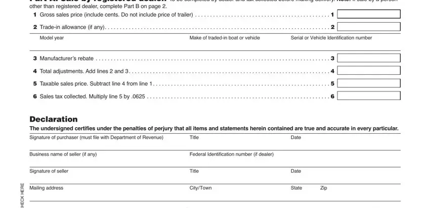 How you can complete ma form sales tax boat portion 2
