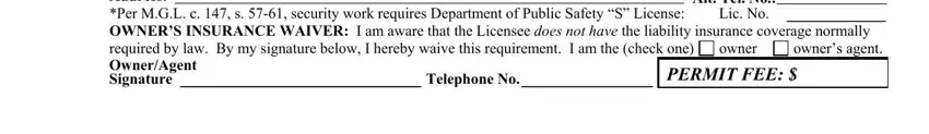 Telephone No, Licensee If applicable enter, and Bus Tel No Alt Tel No in electrical permit