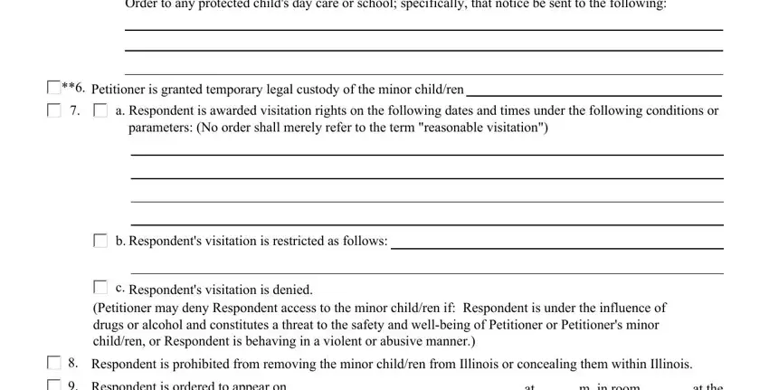 Simple tips to fill out encumbering stage 5